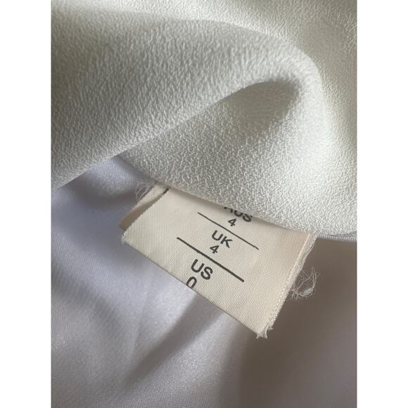 NICHOLAS the label black anbd white top blouse twist front keyhole US 0 Aus 4 - Picture 7 of 8